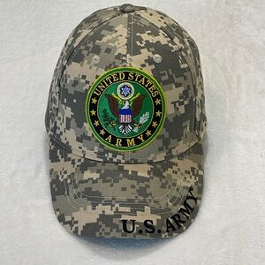 EAGLE EMBLEMS THE UNITED STATES ARMY CAP. ONE SIZE